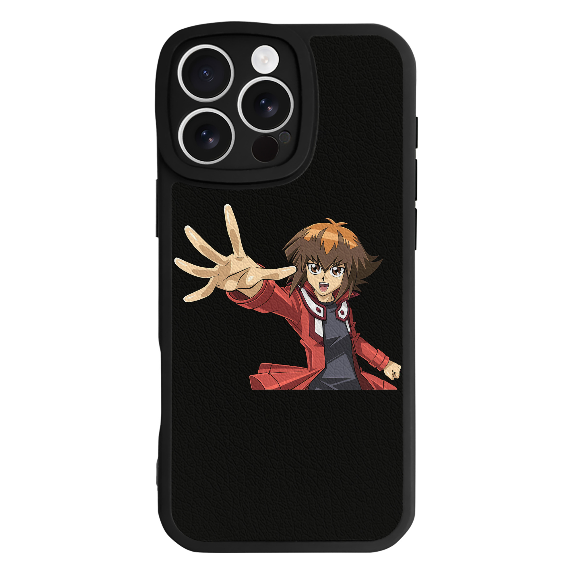 遊☆戯☆王 Yu-Gi-Oh! 【iPhone 16シリーズ対応】シリコンスマホケース（レザー調） 材質：シリコン
